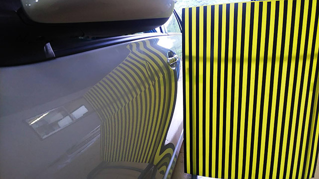 崩れた範囲の長さを確認